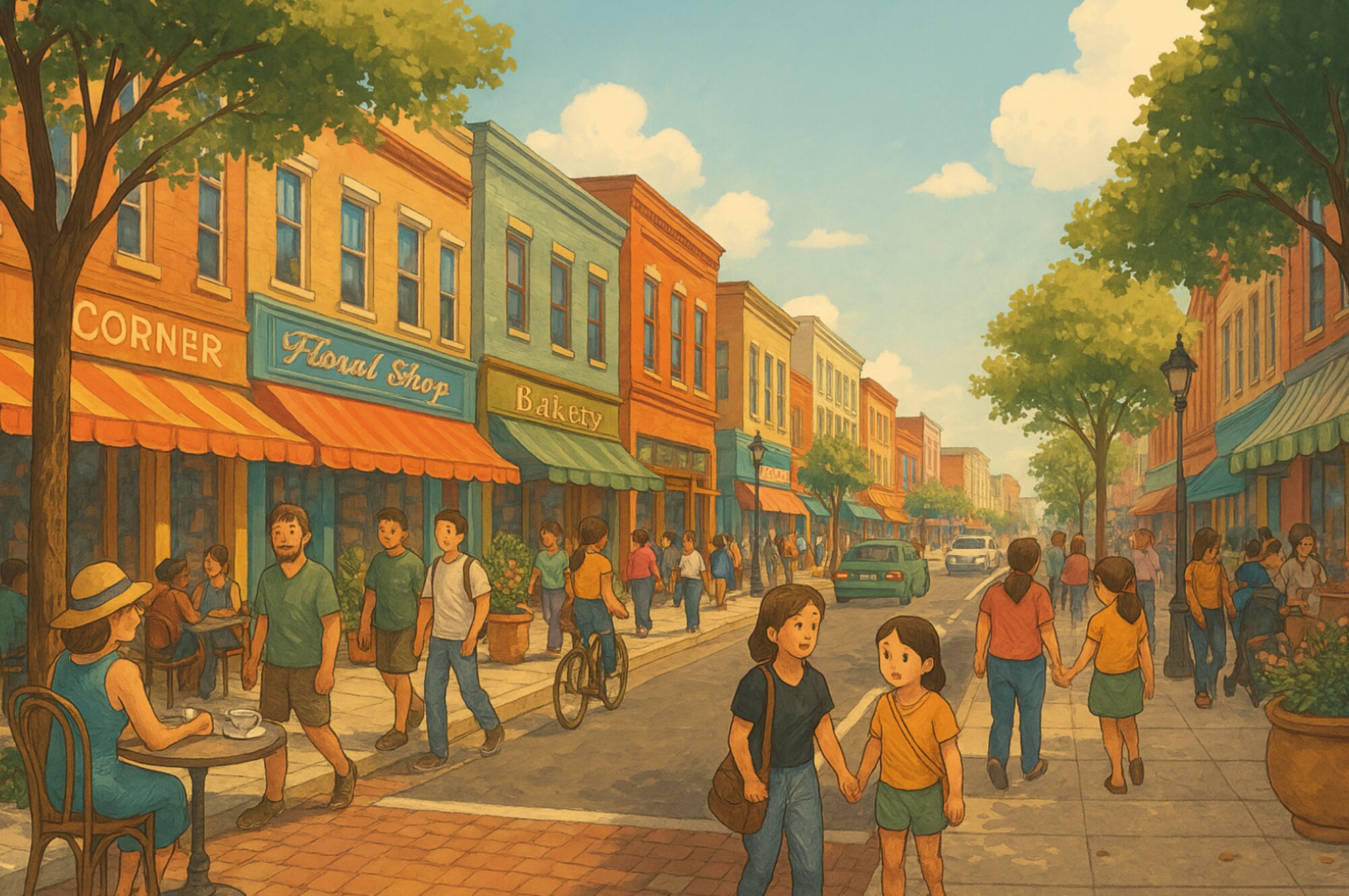 NW 17th Avenue Main Street concept